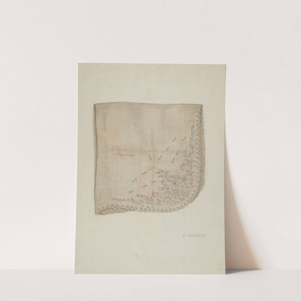 Wedding Handkerchief by Eleanor Gausser