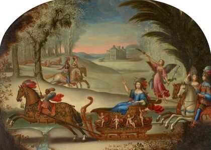 Wedding Sleigh Ride of Marie de Bailleul