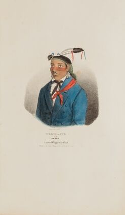 WEESH-CUB or the Sweet; A Noted Chippeway Chief (1835)
