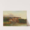 Wehr Am Fluss by Adolf Obermüllner