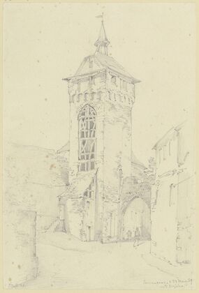 Wehrturm und Wiesbadener Tor in Sonnenberg