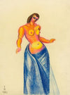 Weiblicher Halbakt II