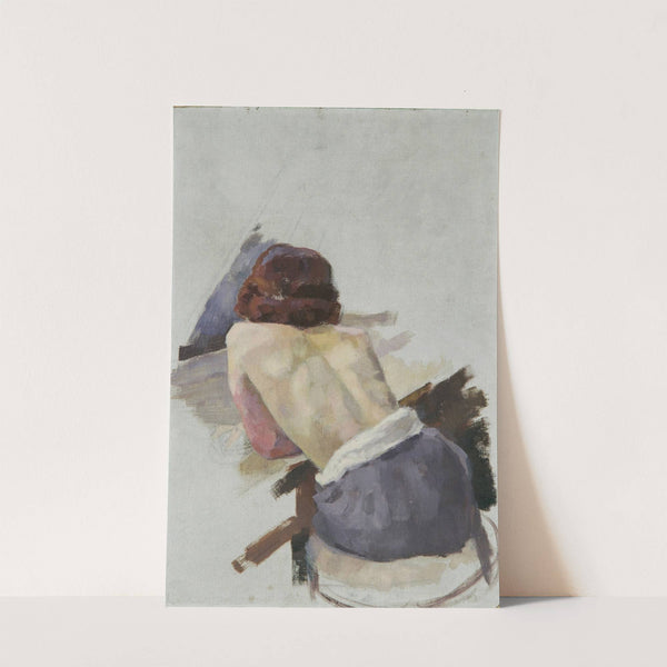 Weiblicher Rückenakt by Walther Gamerith