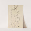 Weiblicher Rückenakt (1998) by Egon Schiele