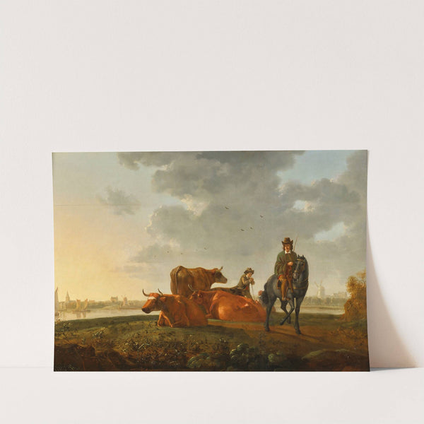 Weide am Fluss (1650-660) by Aelbert Cuyp