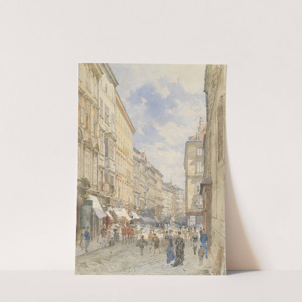 Weihburggasse (1877) by Franz Alt