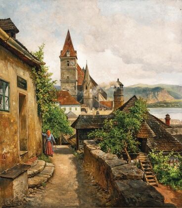 Weissenkirchen in the Wachau (1900)