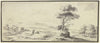 Weite Landschaft mit Bäumen (1744)