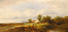 Weite Landschaft mit Heimkehrern