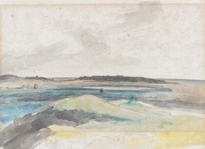Weite nordische Landschaft