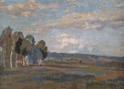 Weite Sommerlandschaft — size preview