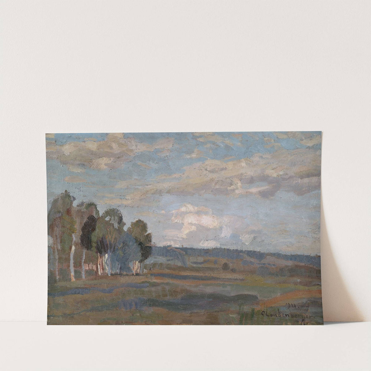 Weite Sommerlandschaft by Christian Landenberger