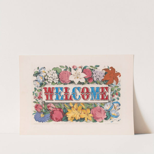Welcome (1873) by Currier & Ives.