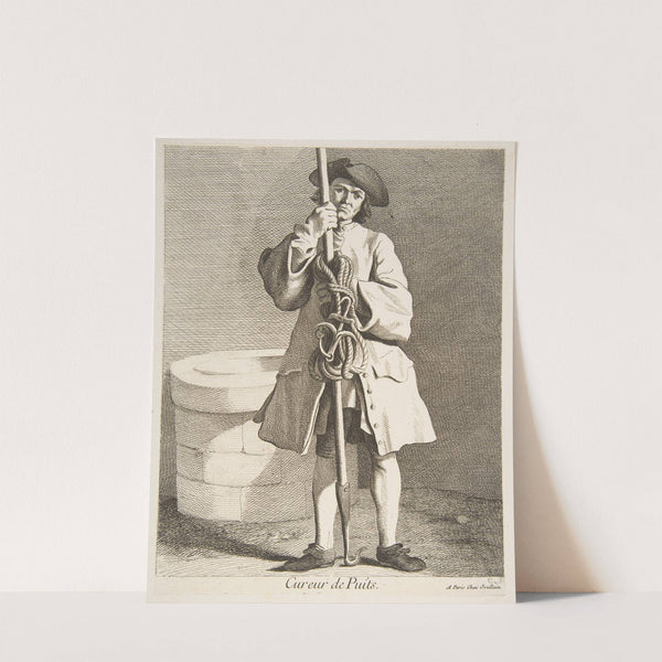Well Cleaner (1737-1746) by Edmé Bouchardon