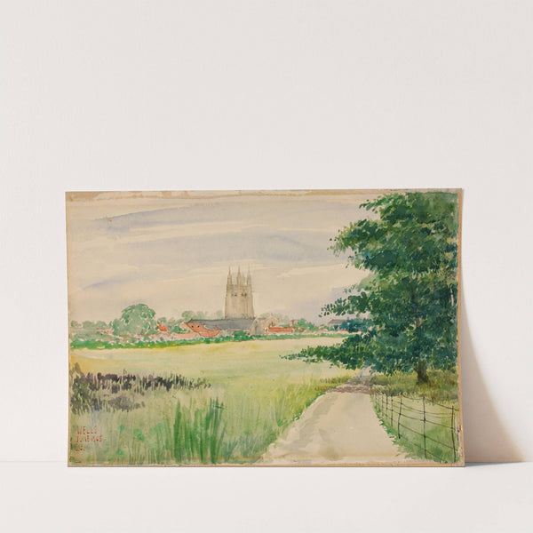 Wells Cathedral, England by Cass Gilbert