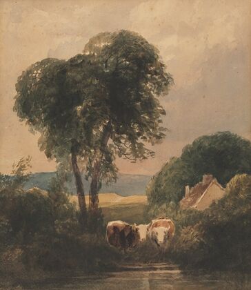 Welsh Landscape with Cattle (c. 1807–49)