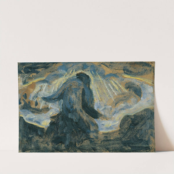 Werden und Vergehen Entwurfsskizze zum Ölbild ‘Gnade’ (1920) by Broncia Koller-Pinell
