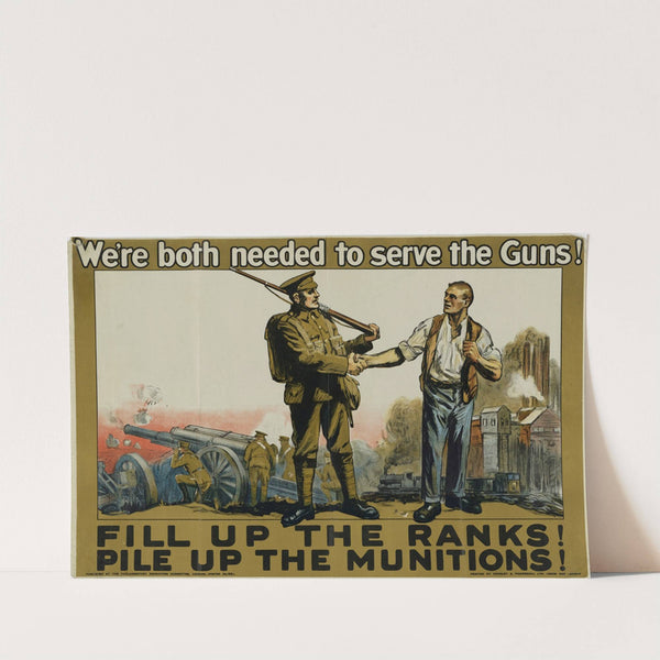 We&#039;re Both Needed to Serve the Guns! by Anonymous