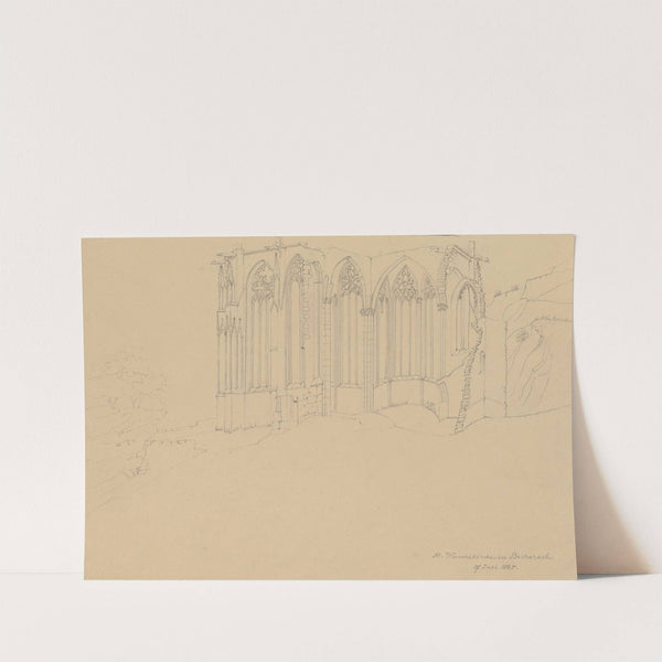 Werner chapel in Bacharach by Friedrich Wilhelm Ludwig