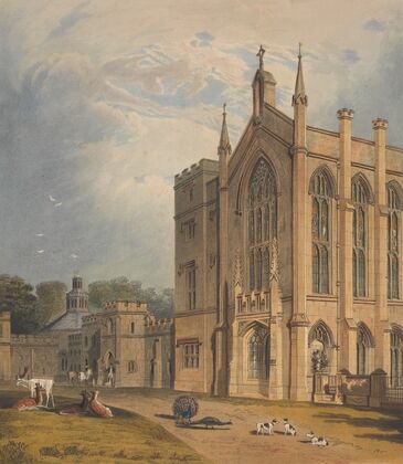 West Front, Cassiobury (1816)