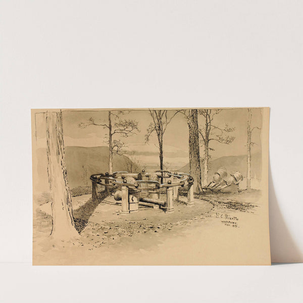 West Point Revolutionary Relics (1897) by Ernest Peixotto