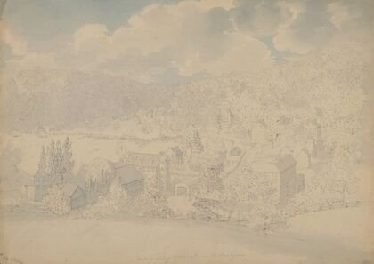 Westerly view of Rockland, on the Brandywine