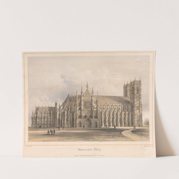 Westminster Abbey by Edwin Thomas Dolby