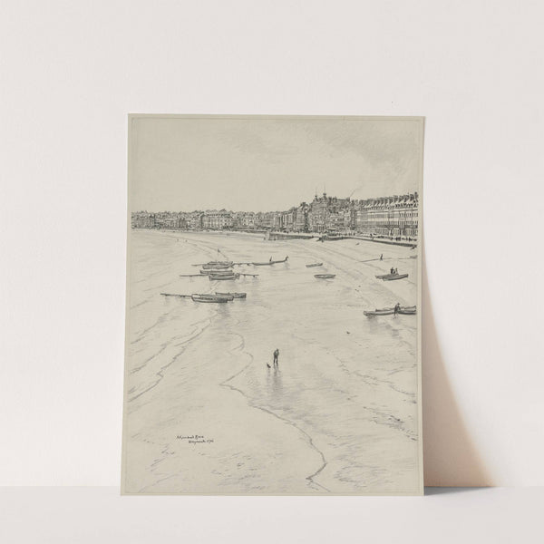 Weymouth Bay, The Off Season (1946) by Muirhead Bone