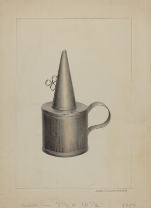 Whale Oil Lamp