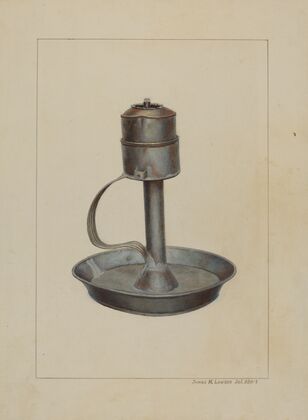 Whale Oil Lamp