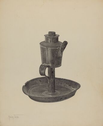 Whale Oil Lamp