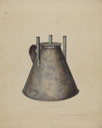 Whale Oil Lamp