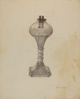 Whale Oil Lamp