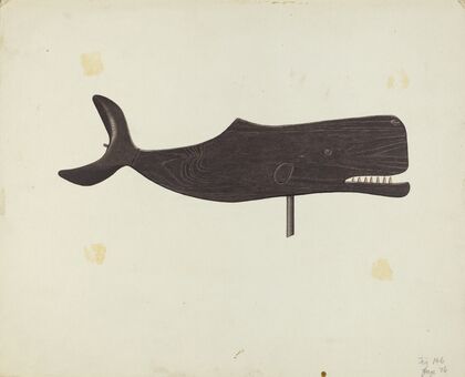 Whale Weather Vane