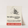 What Didn&#039;t You Do in the War Daddy by Ricky RCAF