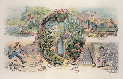 What we get to eat in the country (1906)