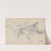 Wheeled Plow and Other Studies by Jean-François Millet