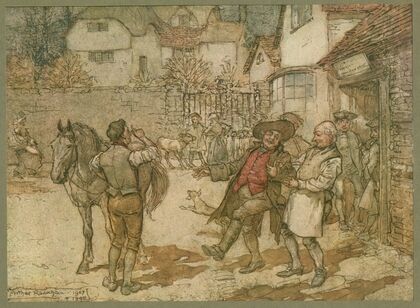 When a score of ewes had brought in a remarkable profit.