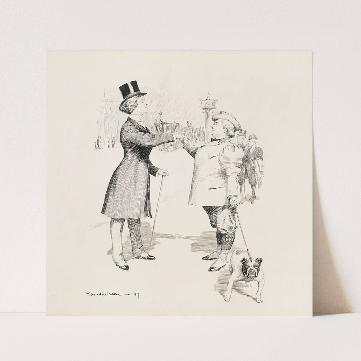 Where Duty Called (1897) by William Henry Walker