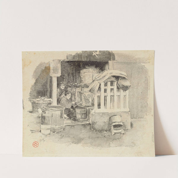 Where Sake Is Sold (1890) by Robert Frederick Blum