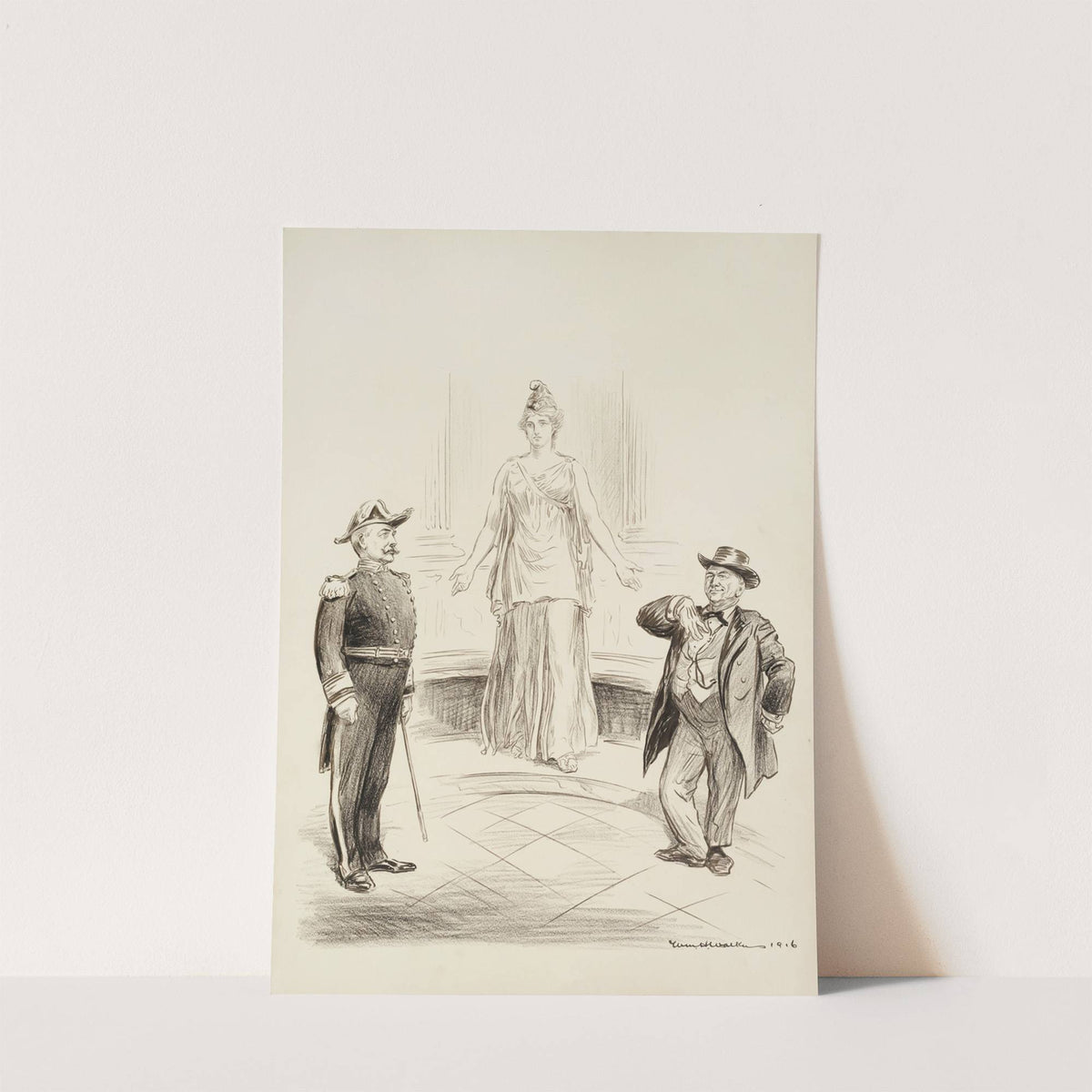 Which; They can’t agree, one must go (1916) by William Henry Walker