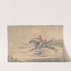 Whipper-in With a Hound, the Field Ahead at Left by Samuel Alken