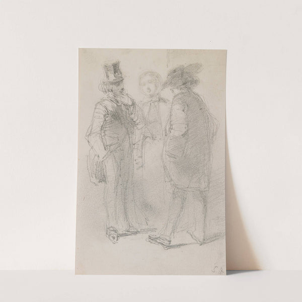 Whistler with Friends (1858) by James Abbott McNeill Whistler