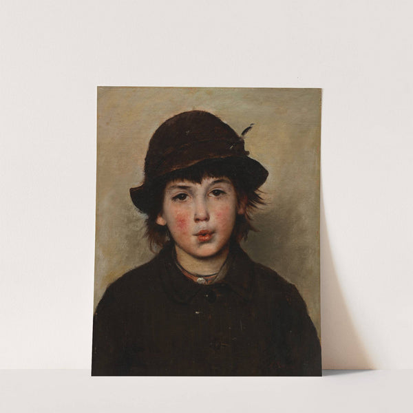Whistling Boy (c. 1870s) by Frank Duveneck