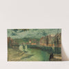 Whitby docks (1876) by John Atkinson Grimshaw