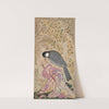 White-Eared Bulbul Perched on a Pink Rock by Mu’in Musavvir