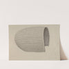 White Linen Corded Bonnet by Richard Whitaker