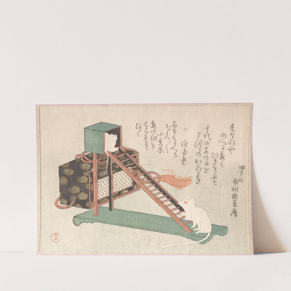 White Mice Playing (1816) by Kubo Shunman