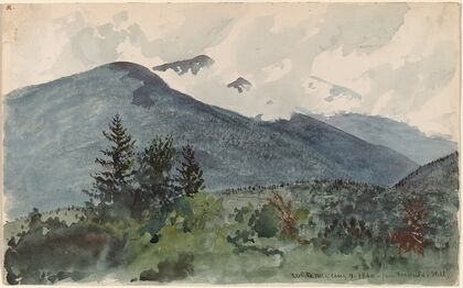 White Mountains from Fernald’s Hill