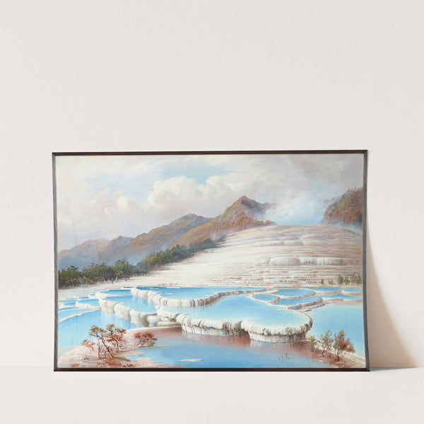 White Terraces by Charles Blomfield